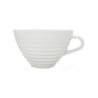 Кружка Вэйв стеклокерамическая белая 230 мл