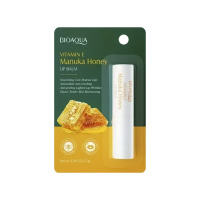 Bioaqua Бальзам для губ увлажняющий Manuka Honey с экстрактом меда и витамином Е 2,7 г