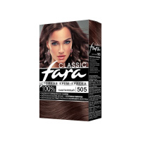 FARA Classic краска д/волос кремов., стойкая 505 каштановый защит.и восст. 115мл 1шт / 15шт / 195844