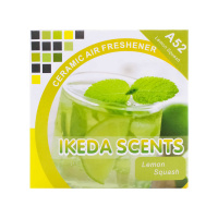 Ikeda Ароматизатор меловой для автомобиля Scents Lemon Squash (Лимон)