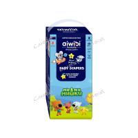 Aiwibi Подгузники детские MimiMishki р. L (9-14кг) 44 шт