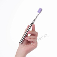 Mixit Зубная щетка Smile Rituals средней жесткости Фиолетовая