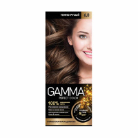 Gamma Краска для волос Perfect Color тон 6.0 Темно-русый 50 мл
