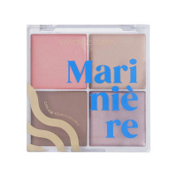 Vivienne Sabo Палетка для скульптурирования лица Mariniere кремовая 4в1 тон 01