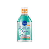 Nivea Мицеллярная вода для снятия макияжа Derma skin clear бережное очищение 400 мл