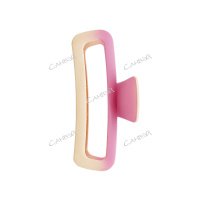 Заколка-краб для волос двухцветная 12 см