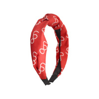 Широкий ободок с узором