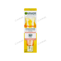 Garnier Флюид солнцезащитный Совершенное сияние Skin Naturals с витамином С SPF-50+, 40 мл