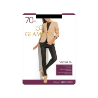 Glamour Женские колготки из микрофибры Velour 70 den Nero размер S