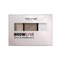 Monic Beauty Тени для бровей Brow Love тон 01 Warm blond