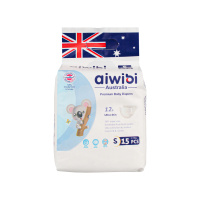 Aiwibi Подгузники детские Premium р. S (4-8 кг) 15 шт