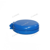 Расческа круглая складная с зеркалом 7 см