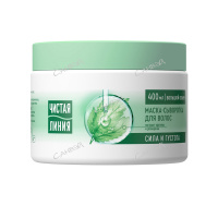 Чистая Линия маска сыворотка с розмарином для роста и укрепления волос увлажняющая 400 мл