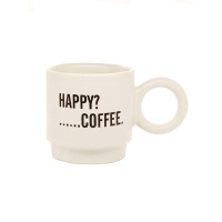 Кружка керамическая Happy Coffee 350 мл