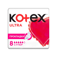 Kotex Прокладки гигиеничские Ultra Super 8 шт