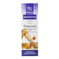 fito Косметик Крем для депиляции Натуральный Алоэ Вера, Масло лаванды 100 мл