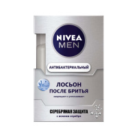 Nivea Men Лосьон после бритья Серебряная защита 100 мл