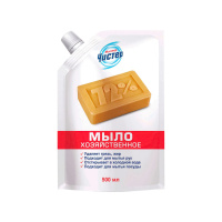 Мистер Чистер Мыло жидкое хозяйственное 72% флакон 500мл
