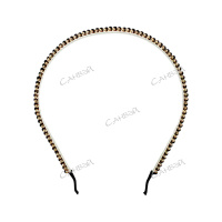 Ободок для волос из бисера