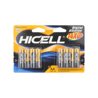 Hicell Батарейки алкалиновые 1,5V тип АА 8 шт