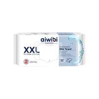 Aiwibi Влажные полотенца без запаха 27x17 см (XXL) 60 шт