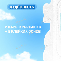 Young Show USA time прокладки гигиенические (6шт) антибакт. ночн.удлин.с анион.чипом 1уп. 33см / 48ш