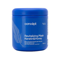Concept Маска для волос Salon Total Keratin&Honey Восстанавливающая 500 мл
