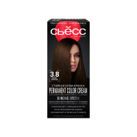 Сьёсс Color краска д/волос кремов. 3.8 темный шоколад до 80% меньше ломкости 115мл 1шт / 12шт / 2555