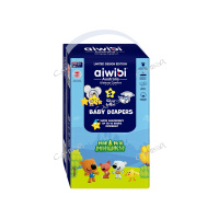 Aiwibi Подгузники детские MimiMishki р. S (4-8кг) 52 шт