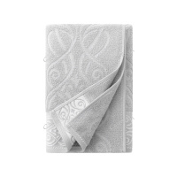 Самойловский Текстиль Полотенце махровое для рук 50х90 см Толедо Холодный серый бордюр 420 г/м2