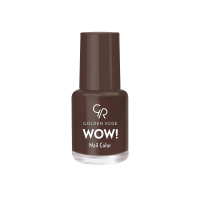 Golden Rose Лак для ногтей Wow тон 48 темно-коричневый 6 мл