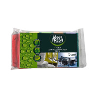 Master Fresh Губки для мытья посуды MAXI 5 шт