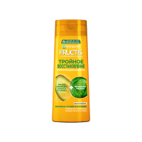 Garnier Шампунь Fructis Тройное восстановление Авокадо, Кокос, Олива 400 мл