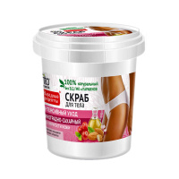 Скраб для тела "Народные рецепты" виноградно-сахарный банка 155мл Арт-7725/926448