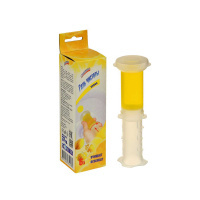 Свежинка Освежитель для унитаза гелевый WC с дозатором Лимон 37 г