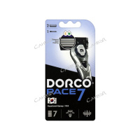Dorco Бритвенный станок многоразовый Pace7 + Сменные кассеты 7 лезвий 2 шт