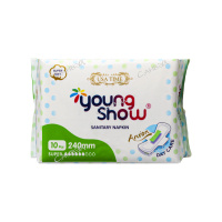 Young Show Прокладки гигиенические дневные USA time с анионовым чипом 24 см 10 шт
