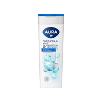 Aura Шампунь-бальзам для волос Ежедневный уход 2в1 380 мл
