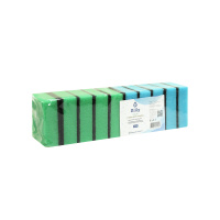 Rilly Губки для мытья посуды поролоновые Color 5,5x8,5x3 см 10 шт