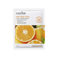 Sadoer Тканевая маска для лица Plant mask series увлажняющая с витамином C 25 г