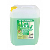 Help Жидкое крем-мыло Комплекс 5 Зеленый чай 5 л