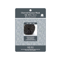 MJ Care Тканевая маска для лица с древесным углем 23 г