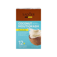 Sadoer Ополаскиватель для полости рта освежающий с экстрактом кокоса 10 мл x 20 шт