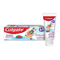 Colgate Зубная паста детская вкус Клубники и Мяты (6-9 лет) 60 мл