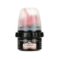 Эффектон Крем для обуви Люкс с губкой Черный 50 мл