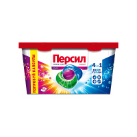 Персил Пауэр Капс Колор капсулы д/стирки (10шт) 4в1 автом. д/цветн.б. пл/банка 1уп. / 8шт / 3000006