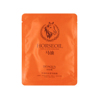 Bioaqua Тканевая маска для лица Horseoil Питательная с Лошадиным жиром 30 г
