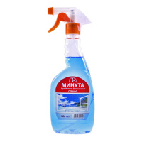 Минута Спрей для мытья стекол и зеркал Свежий озон 500 мл