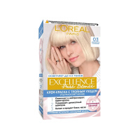 L'Oreal Paris Краска для волос Excellence тон Pure Blond 03 Суперосветляющий русый пепельный 269 мл