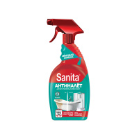 Санита Чистящее средство спрей для унитаза, ванной и сантехники Антиналет 1000 мл